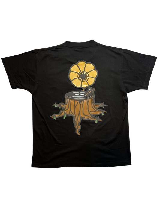 Tree Trunk Phonograph T-Shirt